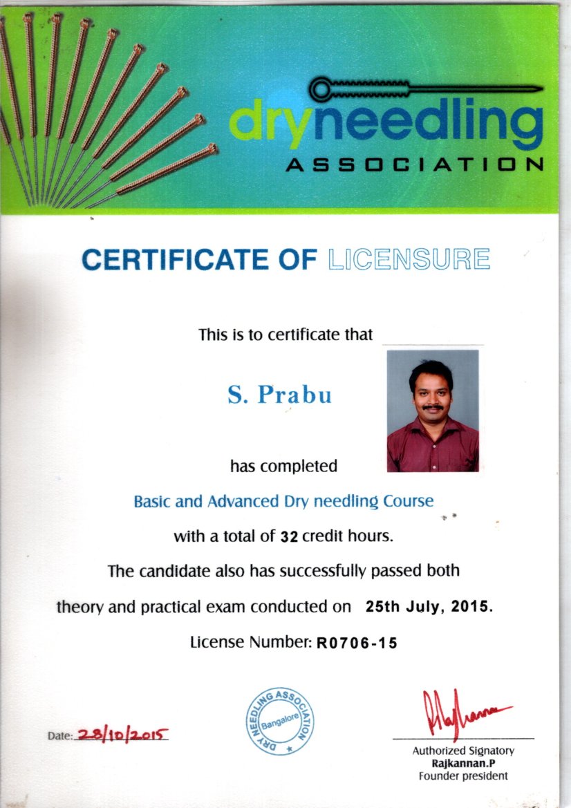 Basic and Advance Dry Needling Course